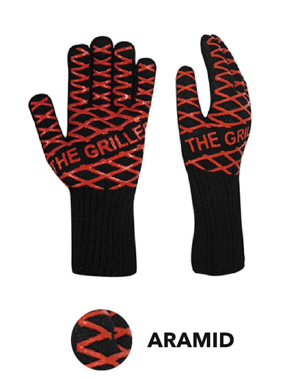 Seamless Aramid Heat Resistant Gloves original product image