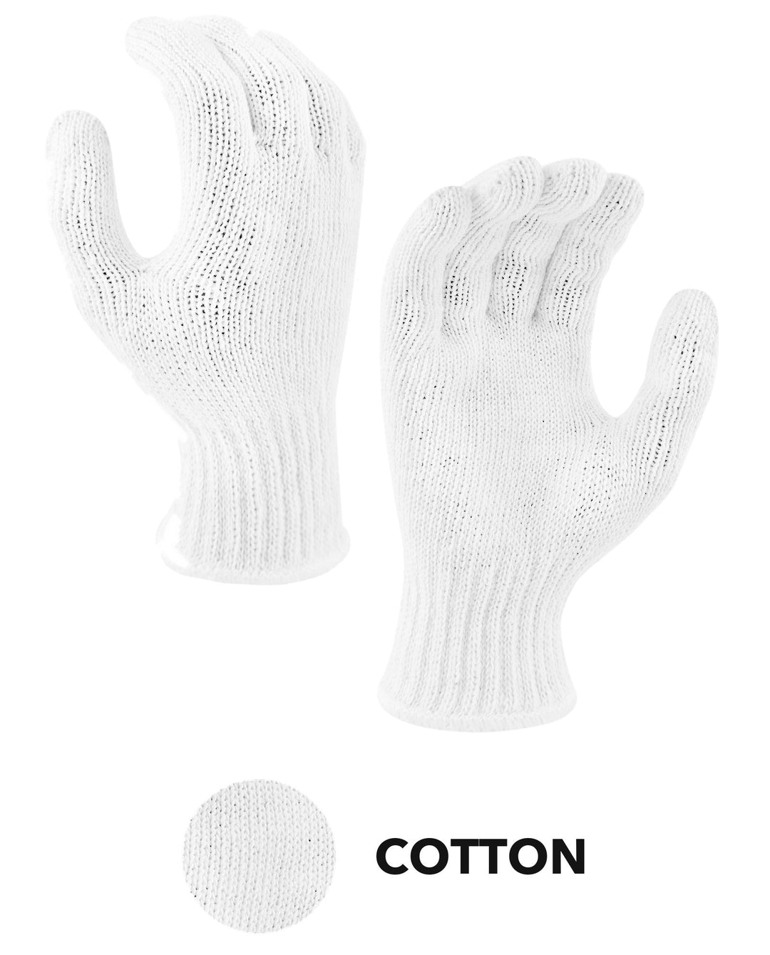 Cotton Work Gloves Standard weight original product image