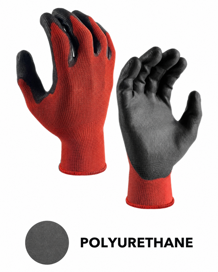 13G Polyurethane Coated Work Gloves original product image