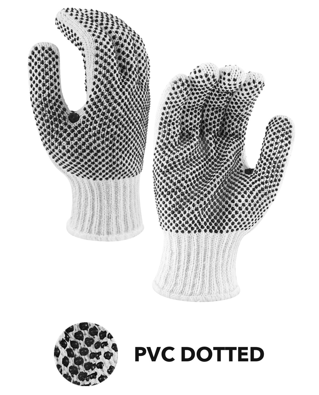 DOUBLE SIDED DOT KNIT GLOVES original product image