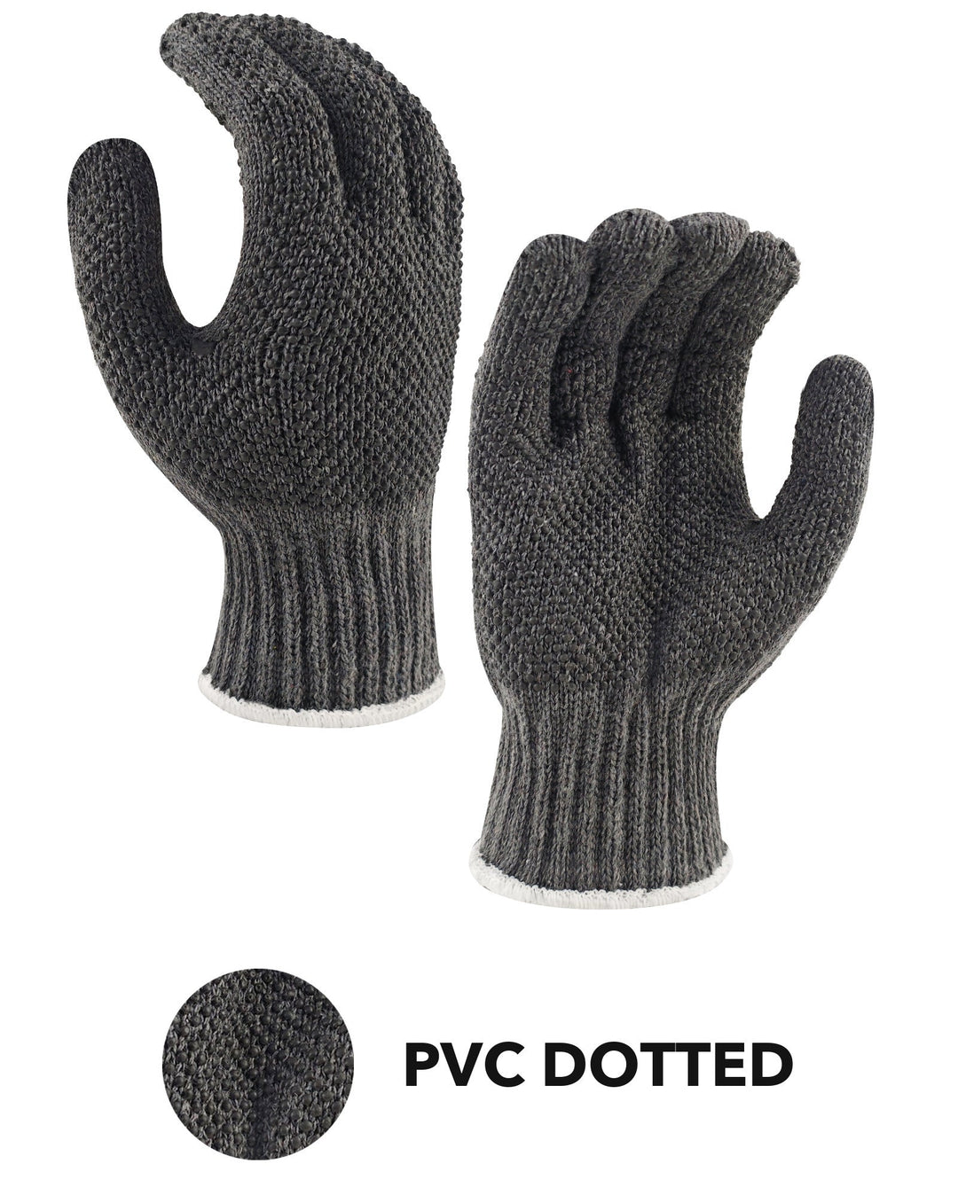 Cotton Work Gloves with Grip Dots original product image