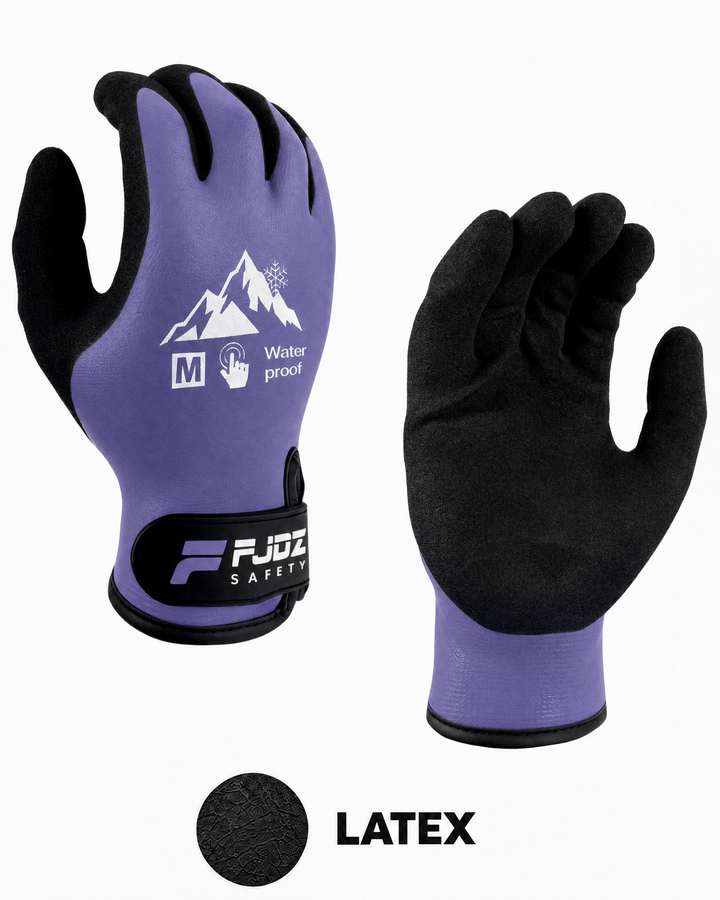 FJDZ waterproof winter work gloves, additional product view